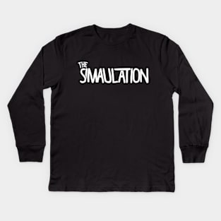 Simaulation Logo Kids Long Sleeve T-Shirt